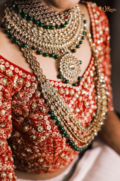 Top 150+ Bridal Necklace Designs: Finding the Perfect Match for Your Lehenga