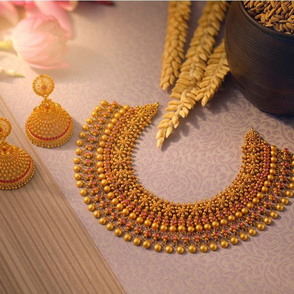 Top 150+ Bridal Necklace Designs: Finding the Perfect Match for Your Lehenga