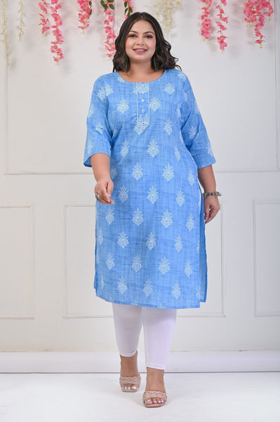 Top 100+ Kurtis for Plus Size Women: Flattering and Fashionable