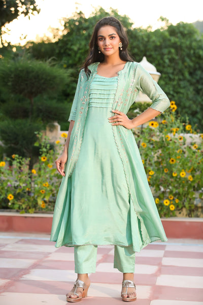 Top 100+ Kurtis with Jacket: Add Layers to Your Look