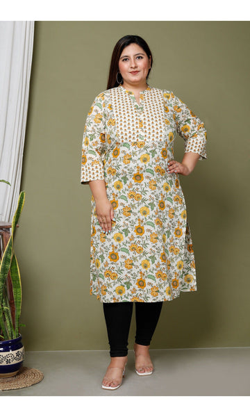 Top 100+ Kurtis for Plus Size Women: Flattering and Fashionable