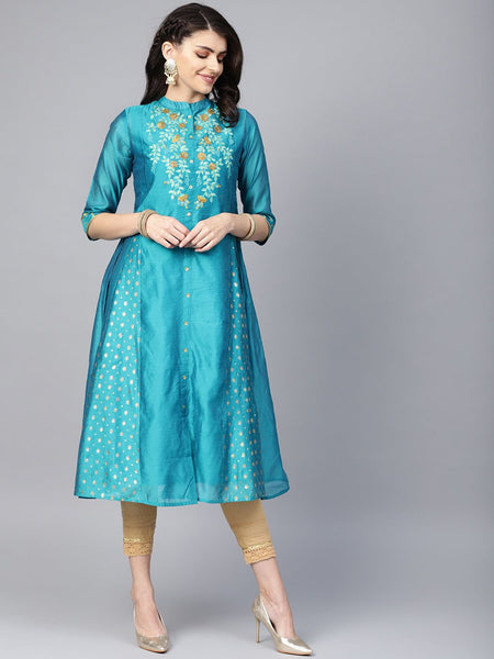 Top 100+ Kurtis with Mandarin Collar: Elegant and Sophisticated