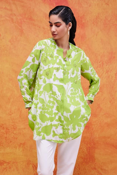 Top 100+ Kurtis with Mandarin Collar: Elegant and Sophisticated