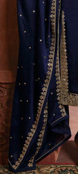 Top 100+ Navy Blue Lehenga Designs: Classic and Elegant Choice