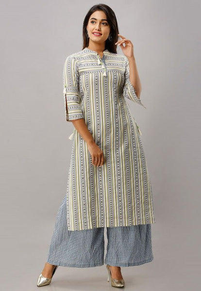 Top 100+ Kurtis with Printed Yoke: Unique and Eye-Catching