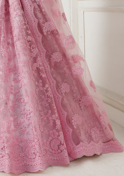 Top 100+ Pink Lehenga Designs: Feminine and Romantic Ensemble