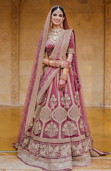 Top 100+ Pink Lehenga Designs: Feminine and Romantic Ensemble