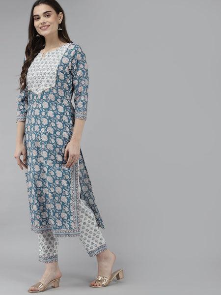 Top 100+ Kurtis with Printed Yoke: Unique and Eye-Catching