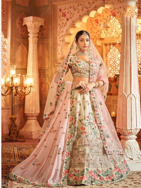 Top 100+ Pink Lehenga Designs: Feminine and Romantic Ensemble