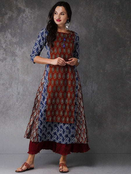 Top 100+ Kurtis with Layered Detailing: Dimensional and Textured