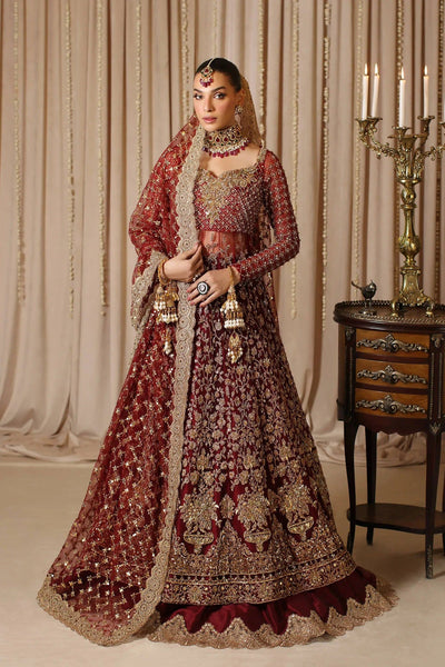 Top 100+ Maroon Lehenga Designs: Rich and Bold Statement Piece