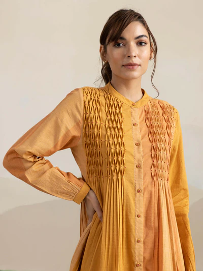 Top 100+ Kurtis with Layered Detailing: Dimensional and Textured