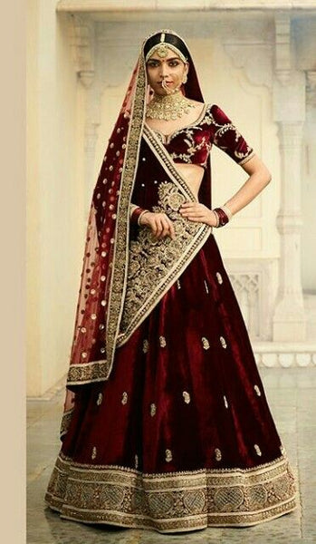 Top 100+ Maroon Lehenga Designs: Rich and Bold Statement Piece