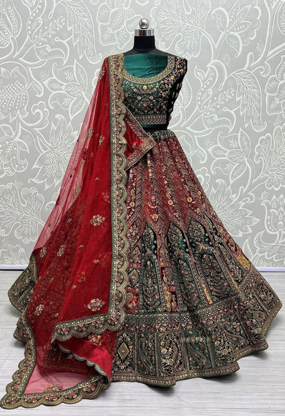 Top 100+ Maroon Lehenga Designs: Rich and Bold Statement Piece