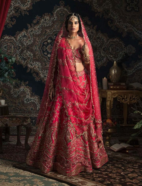 Top 100+ Pink Lehenga Designs: Feminine and Romantic Ensemble