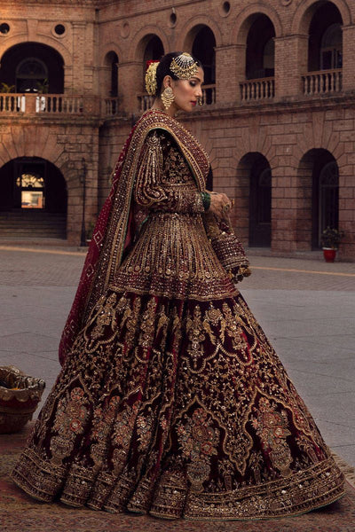 Top 100+ Maroon Lehenga Designs: Rich and Bold Statement Piece