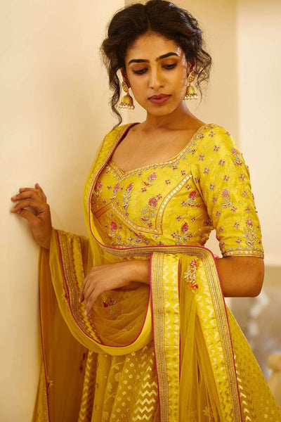 Top 100+ Mustard Yellow Lehenga Designs: Trendy and Chic for Sangeet