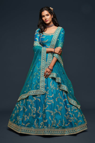 Top 100+ Teal Lehenga Designs: Unique and Sophisticated Choice for Bridesmaids