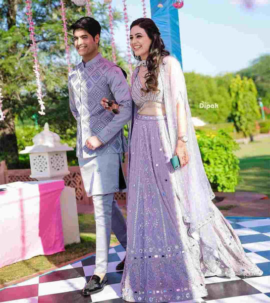 Top 100+ Lavender Grey Lehenga Designs: Soft and Elegant Ensemble for Day Weddings