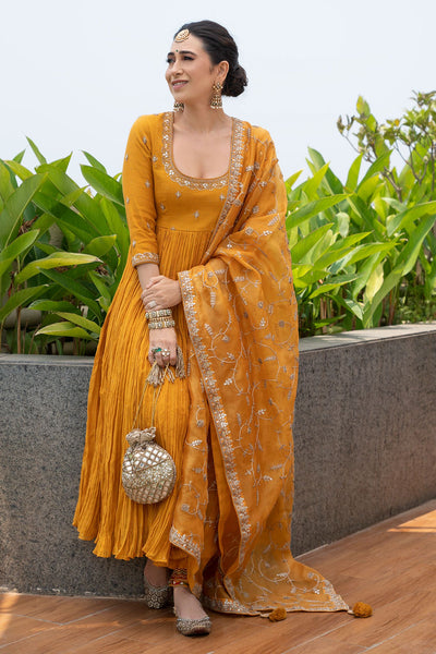 Top 100+ Mustard Yellow Lehenga Designs: Trendy and Chic for Sangeet