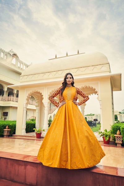 Top 100+ Mustard Yellow Lehenga Designs: Trendy and Chic for Sangeet