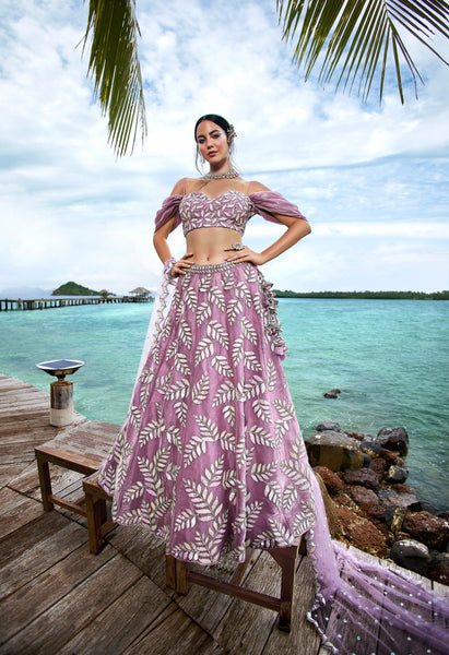 Top 100+ Dusty Rose Lehenga Designs: Soft and Romantic Choice for Bridesmaids