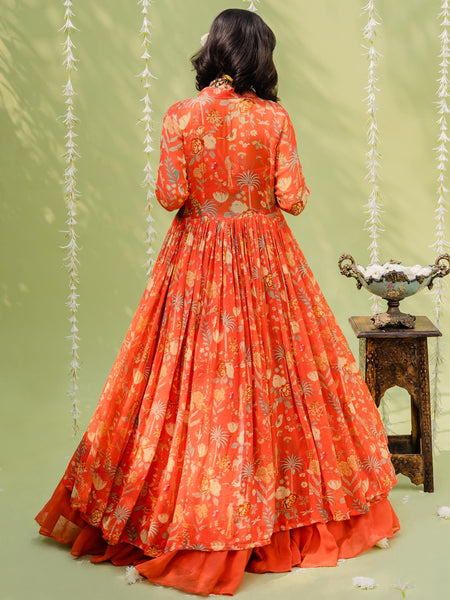 Top 100+ Rust Orange Lehenga Designs: Warm and Rich Ensemble