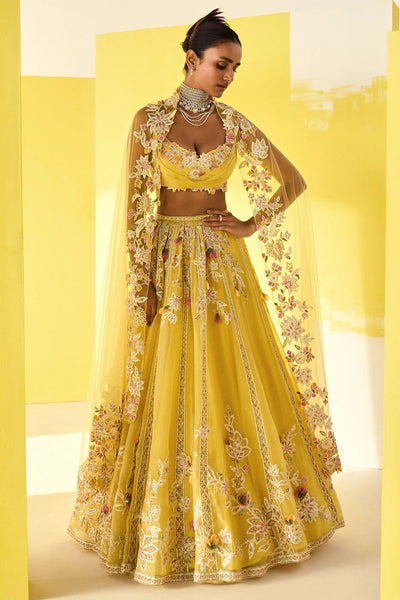 Top 100+ Mustard Yellow Lehenga Designs: Trendy and Chic for Sangeet