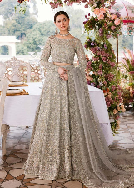 Top 100+ Slate Grey Lehenga Designs: Modern and Elegant Bridal Attire