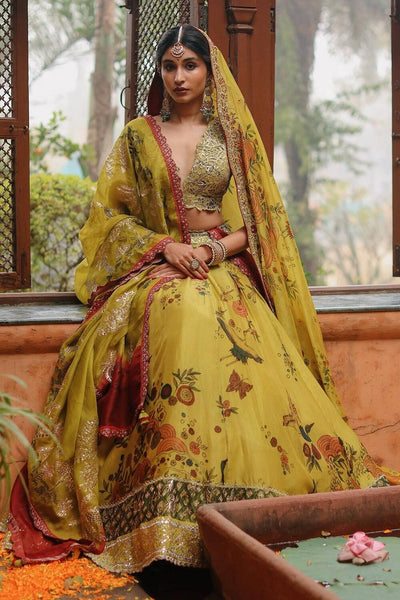 Top 100+ Mustard Yellow Lehenga Designs: Trendy and Chic for Sangeet