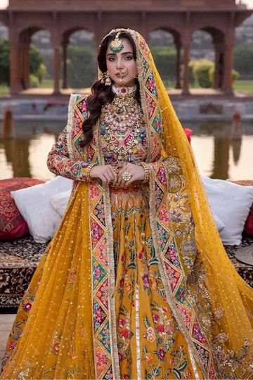 Top 100+ Mustard Yellow Lehenga Designs: Trendy and Chic for Sangeet