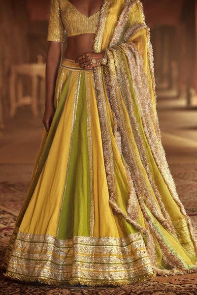 Top 100+ Mustard Yellow Lehenga Designs: Trendy and Chic for Sangeet