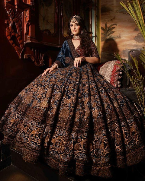 Top 100+ Chocolate Brown Lehenga Designs: Rich and Warm Look for Winter Weddings