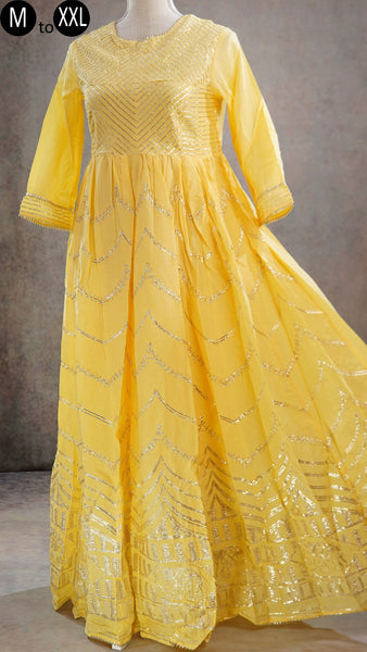 Top 100+ Mustard Yellow Indo-Western Dress Designs: Trendy and Chic for Gatherings