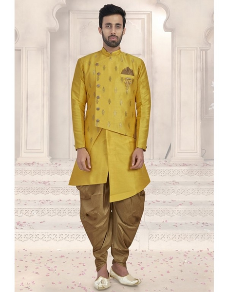 Top 100+ Mustard Yellow Indo-Western Dress Designs: Trendy and Chic for Gatherings