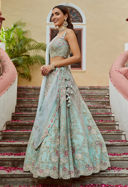 Top 100+ Teal Indo-Western Dress Designs: Unique and Sophisticated Choice