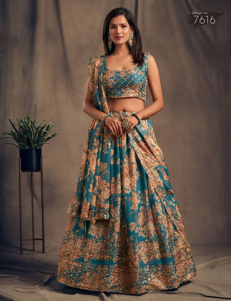 Top 100+ Teal Indo-Western Dress Designs: Unique and Sophisticated Choice