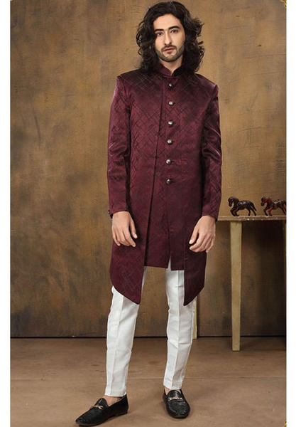 Top 100+ Maroon Indo-Western Dress Designs: Rich and Sophisticated Look