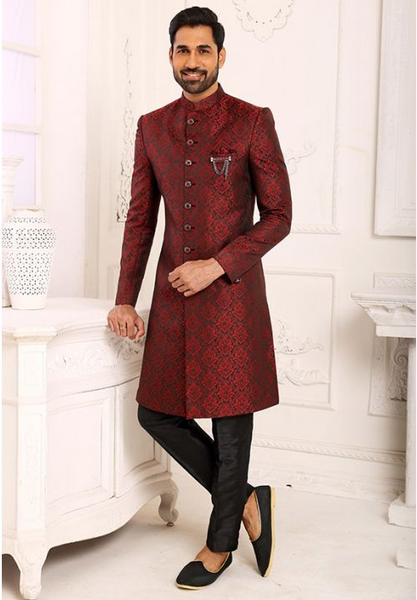 Top 100+ Maroon Indo-Western Dress Designs: Rich and Sophisticated Look