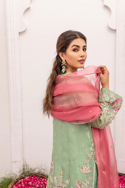 Top 100+ Mint Green Indo-Western Dress Designs: Fresh and Modern Choice