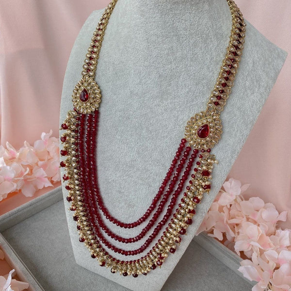 Top 100+ Maroon Necklaces: Rich & Majestic Adornments