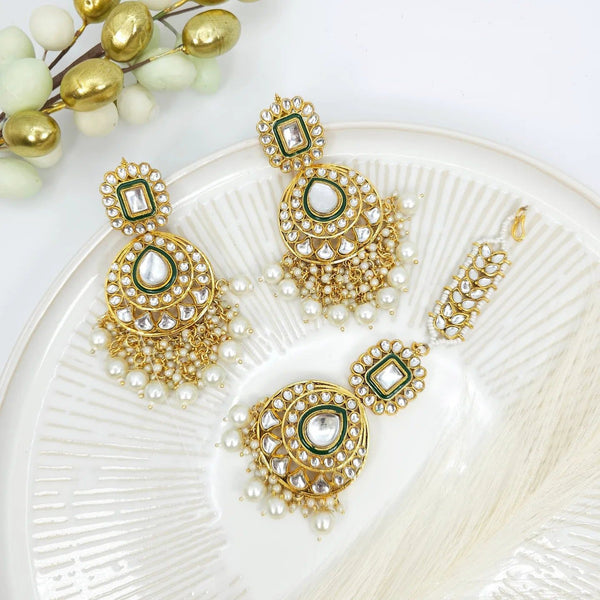 Top 100+ Kundan Diamond Mang Tikka Styles: Opulent & Regal Headpieces