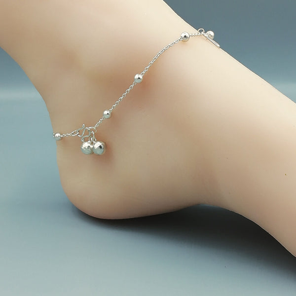 Top 150+ Silver Anklets: Sparkling & Dazzling Jewels