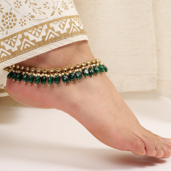 Top 150+ Mint Anklets: Fresh & Modern Jewels