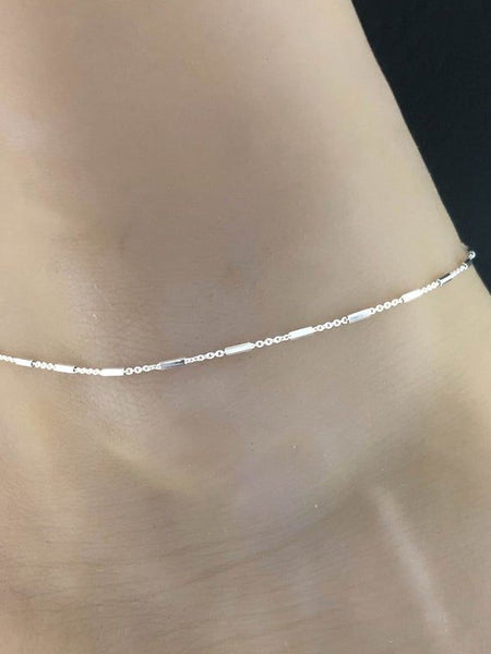 Top 150+ Silver Anklets: Sparkling & Dazzling Jewels