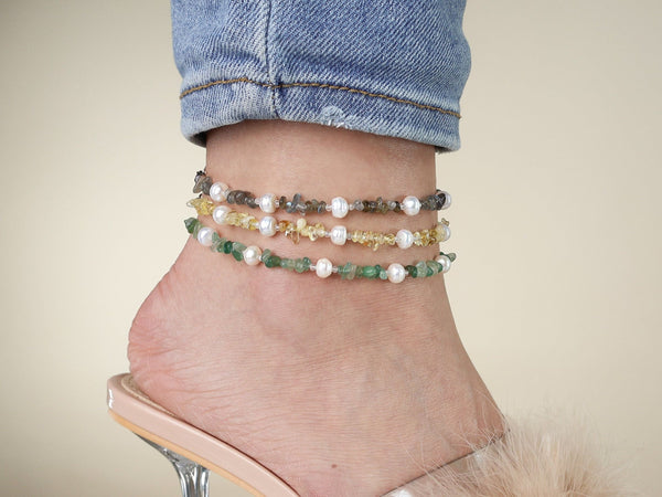 Top 150+ Mint Anklets: Fresh & Modern Jewels