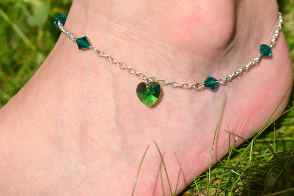 Top 150+ Mint Anklets: Fresh & Modern Jewels