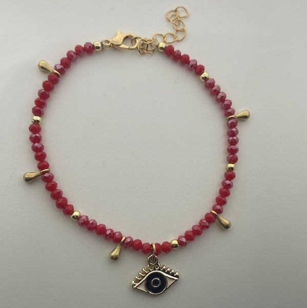 Top 150+ Ruby Radiance Anklets: Bold & Captivating Accents