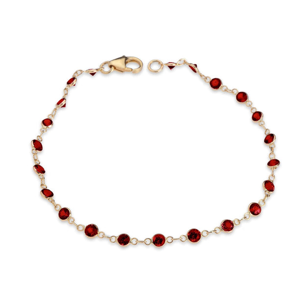 Top 150+ Ruby Radiance Anklets: Bold & Captivating Accents