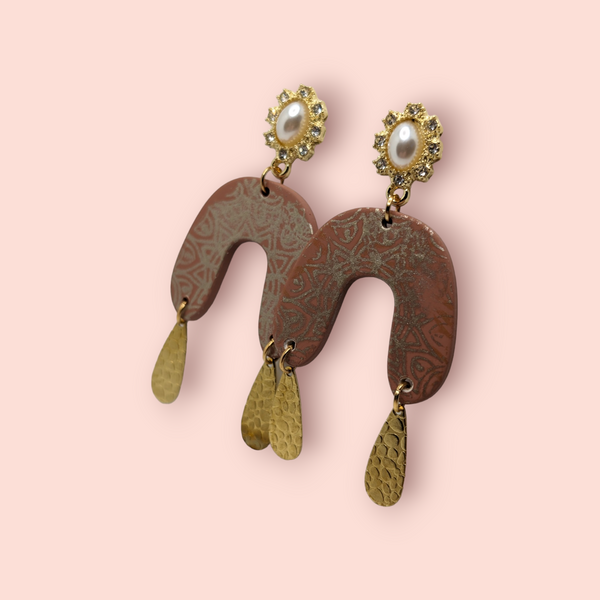 Top 150+ Chocolate Elegance Earrings: Rich & Warm Accents